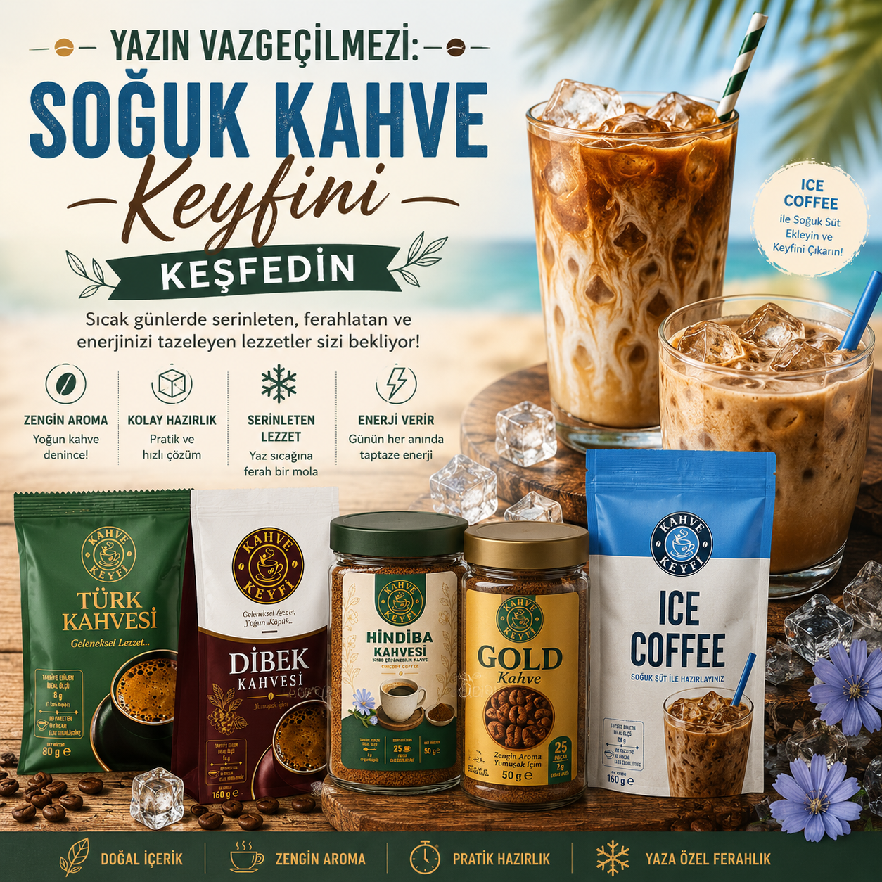 Yazın Vazgeçilmezi: Soğuk Kahve Keyfini Keşfedin
