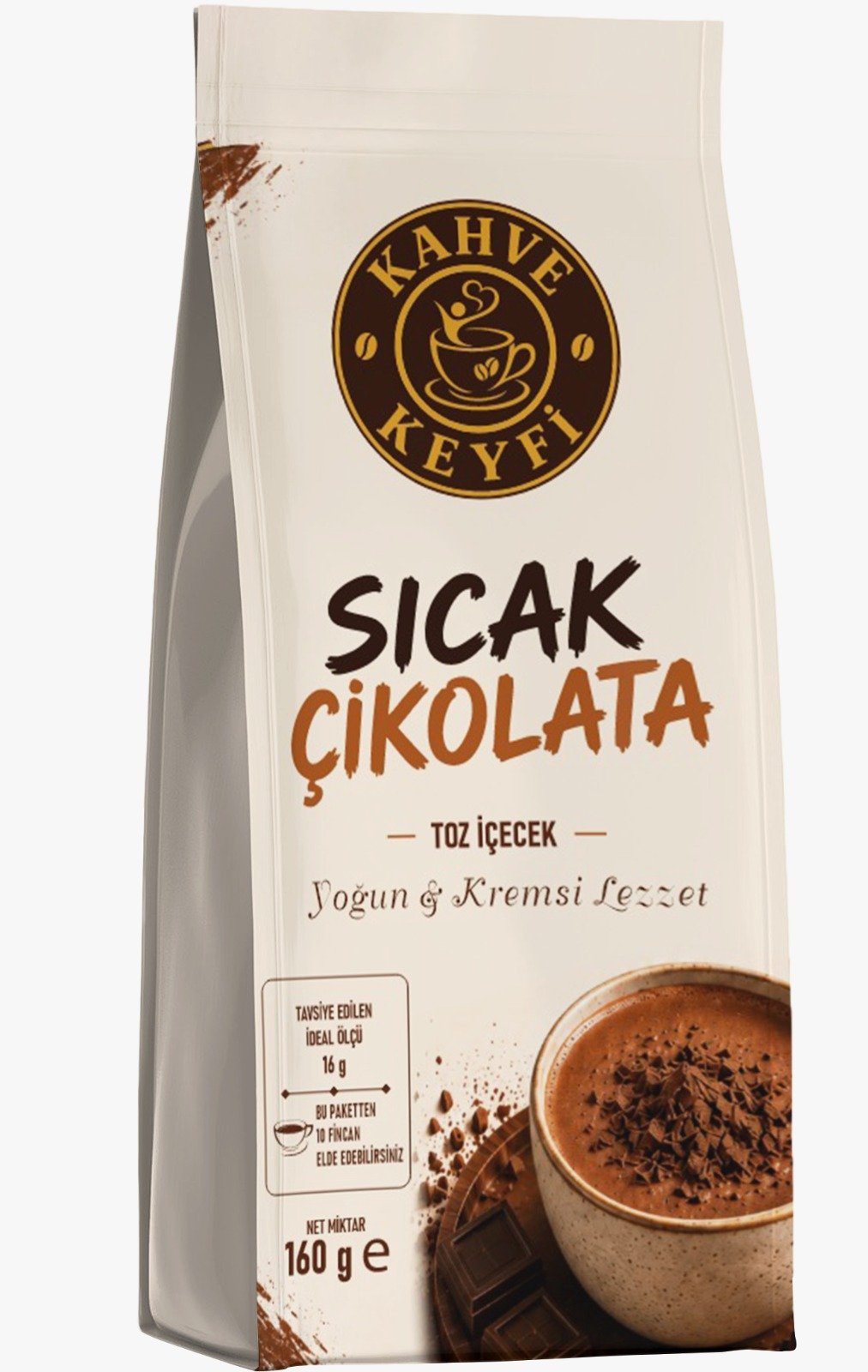 Kahve Keyfi Yoğun ve Kremsi Sıcak Çikolata 160 g